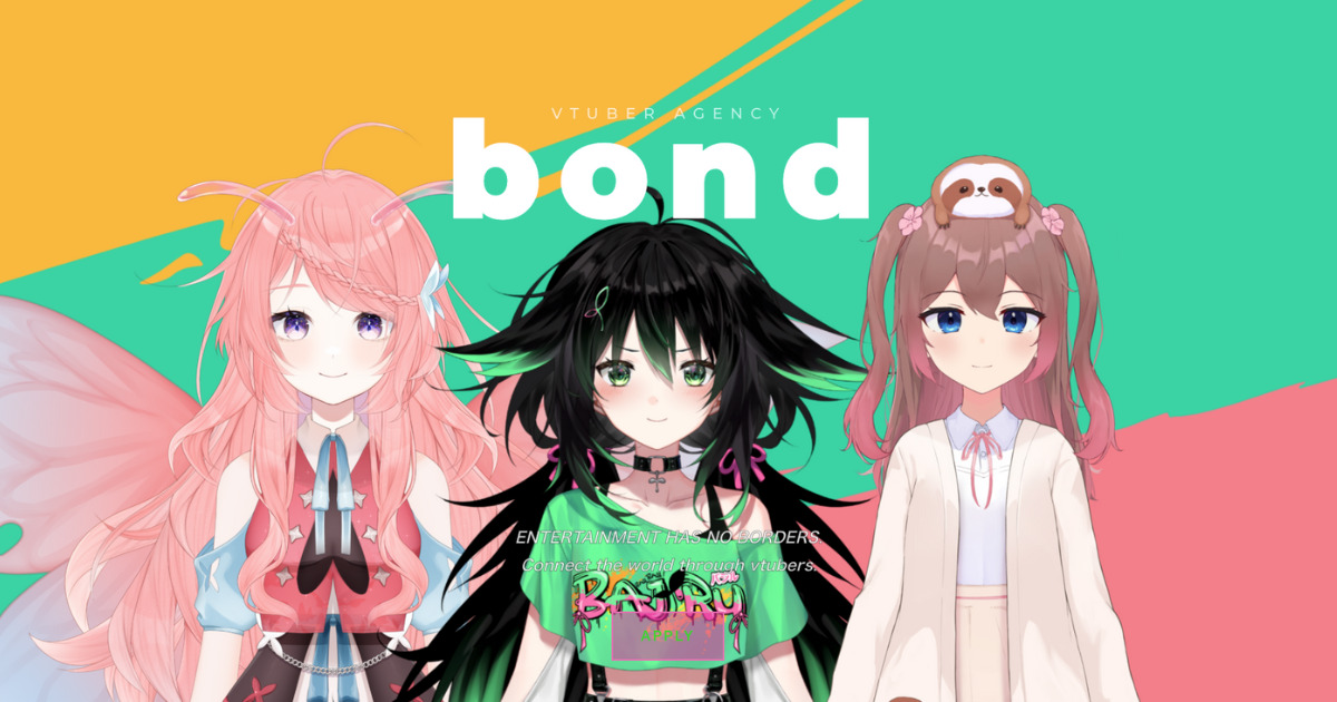 VTuber Audition VTuber Group bond EN