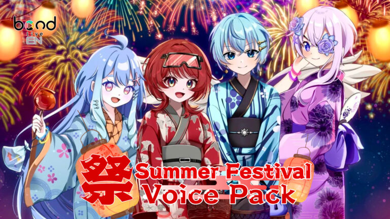 BondliveEN Summer Festival Voice Pack Now Available!