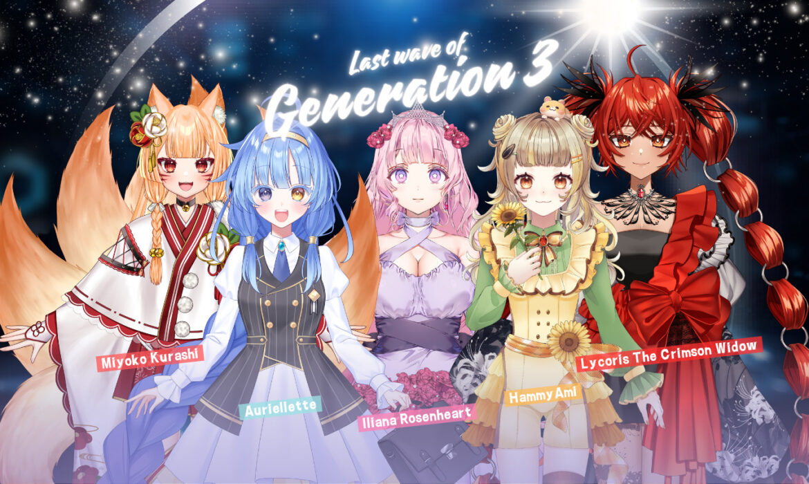 Introducing the 5 members to the Last wave of Gen 3.