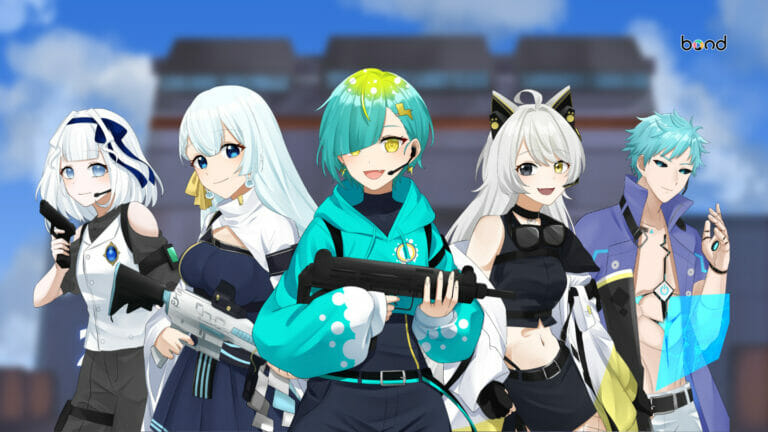 bond Vストリーマーとして新1期生の5人のデビューが決定