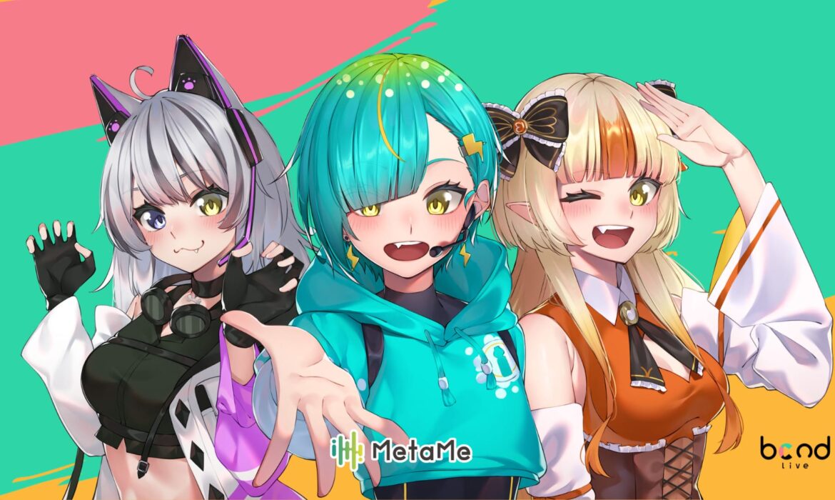 「MetaMe®️」で12/21、22日開催のプレイベントにbondからVTuber3名が出演